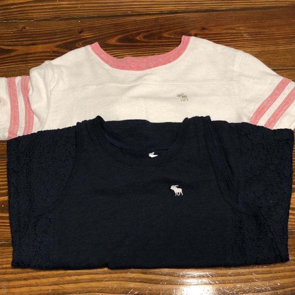 Abercrombie Girls Shirts Size 7/8